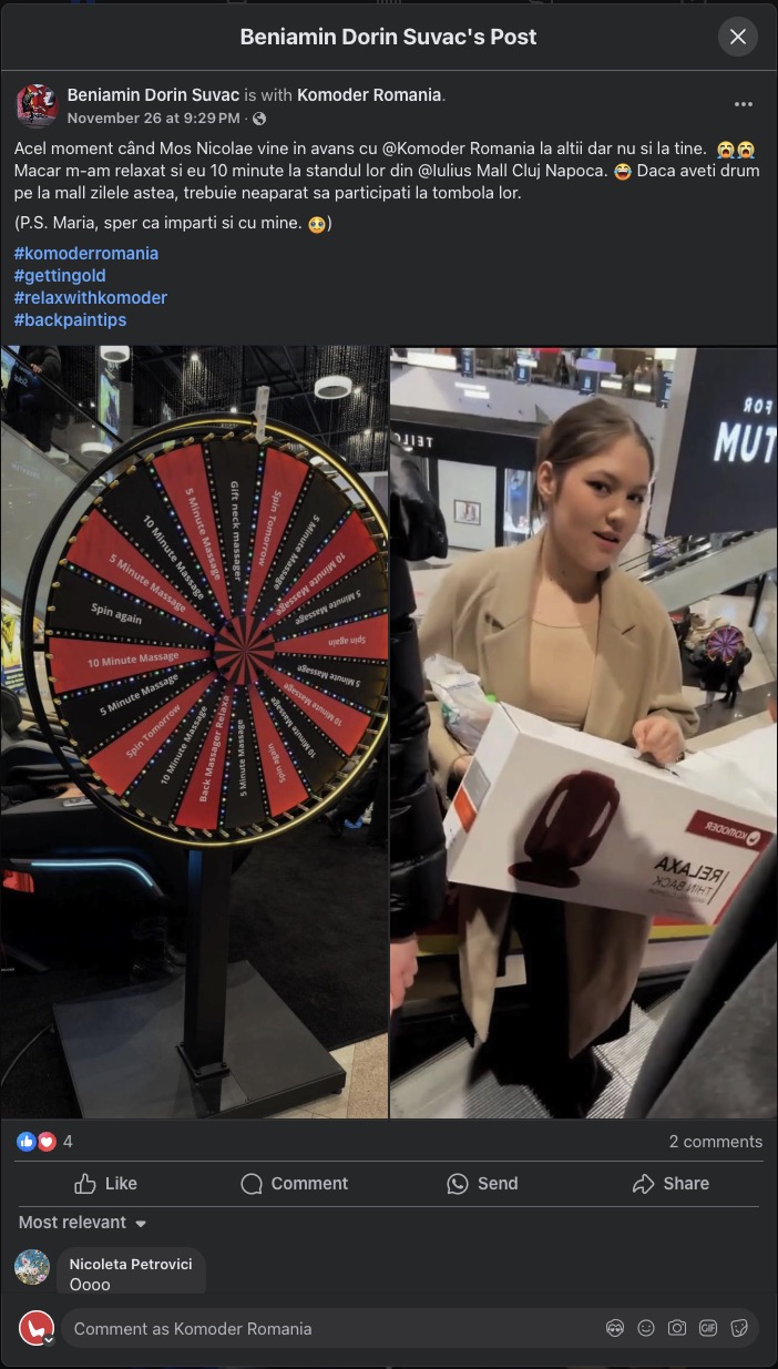 Săptămâna relaxării Komoder!