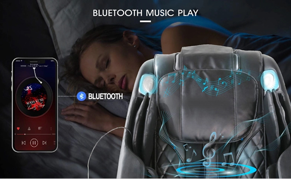 bluetooth la fotoliu de masaj